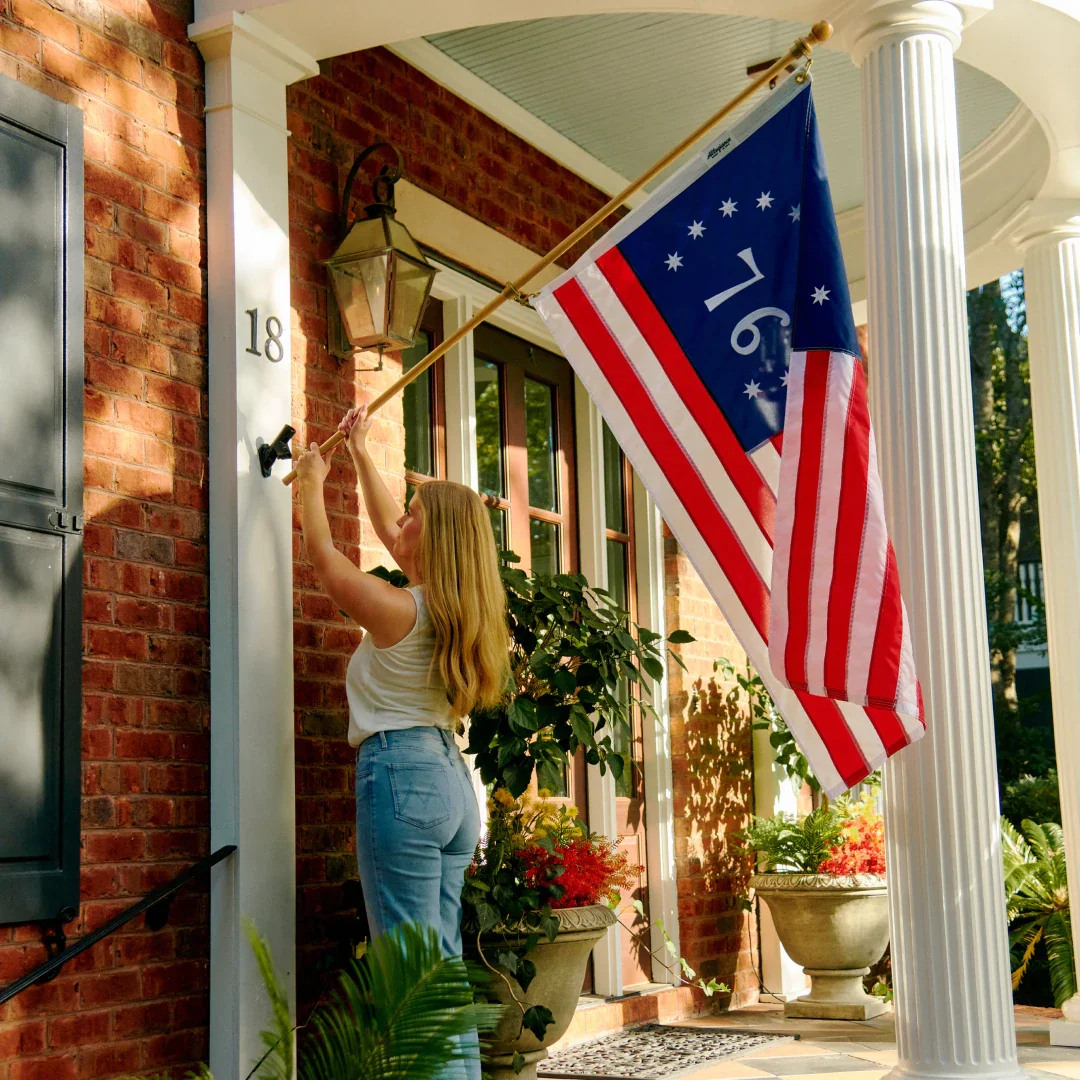 3' x 5' Bennington Flag Set - Image 6
